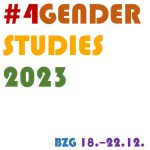 BZG-Logo für den Wissenschafts- und Aktionstag #4GenderStudies 2023