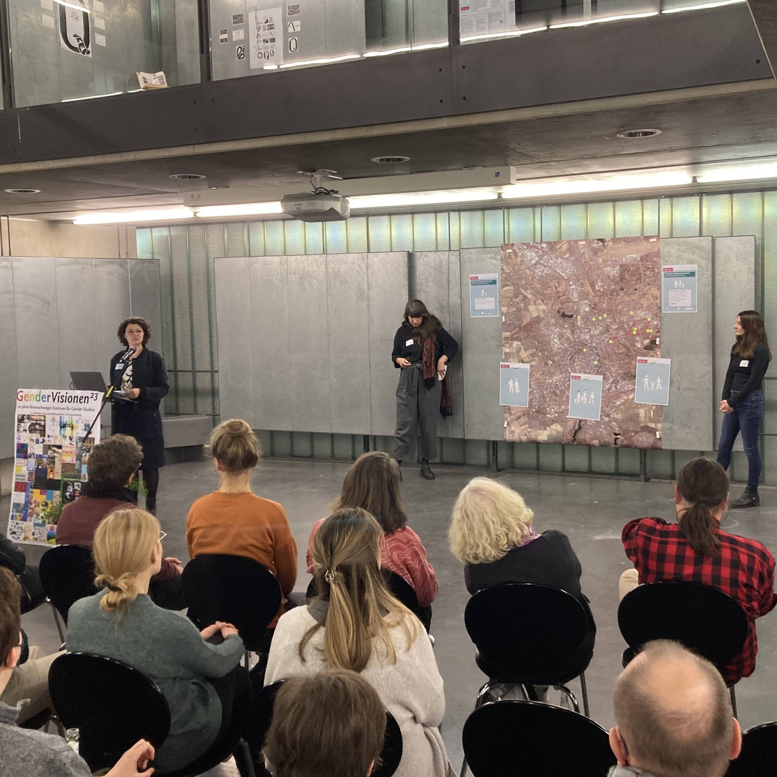 Foto Henriette Bertram, Johanna Niesen, Sarah Mente, GenderVisionen23